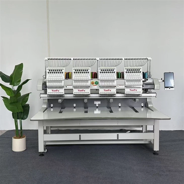 Highly Recommended 4-head 15 Needles Embroidery Machine For Small Business suppliers